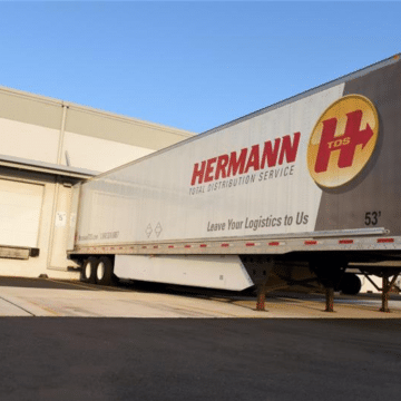 a truck is parked on the side of a road